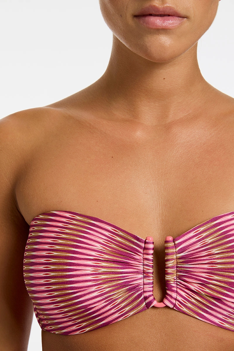 Alessia Geo Bandeau Top