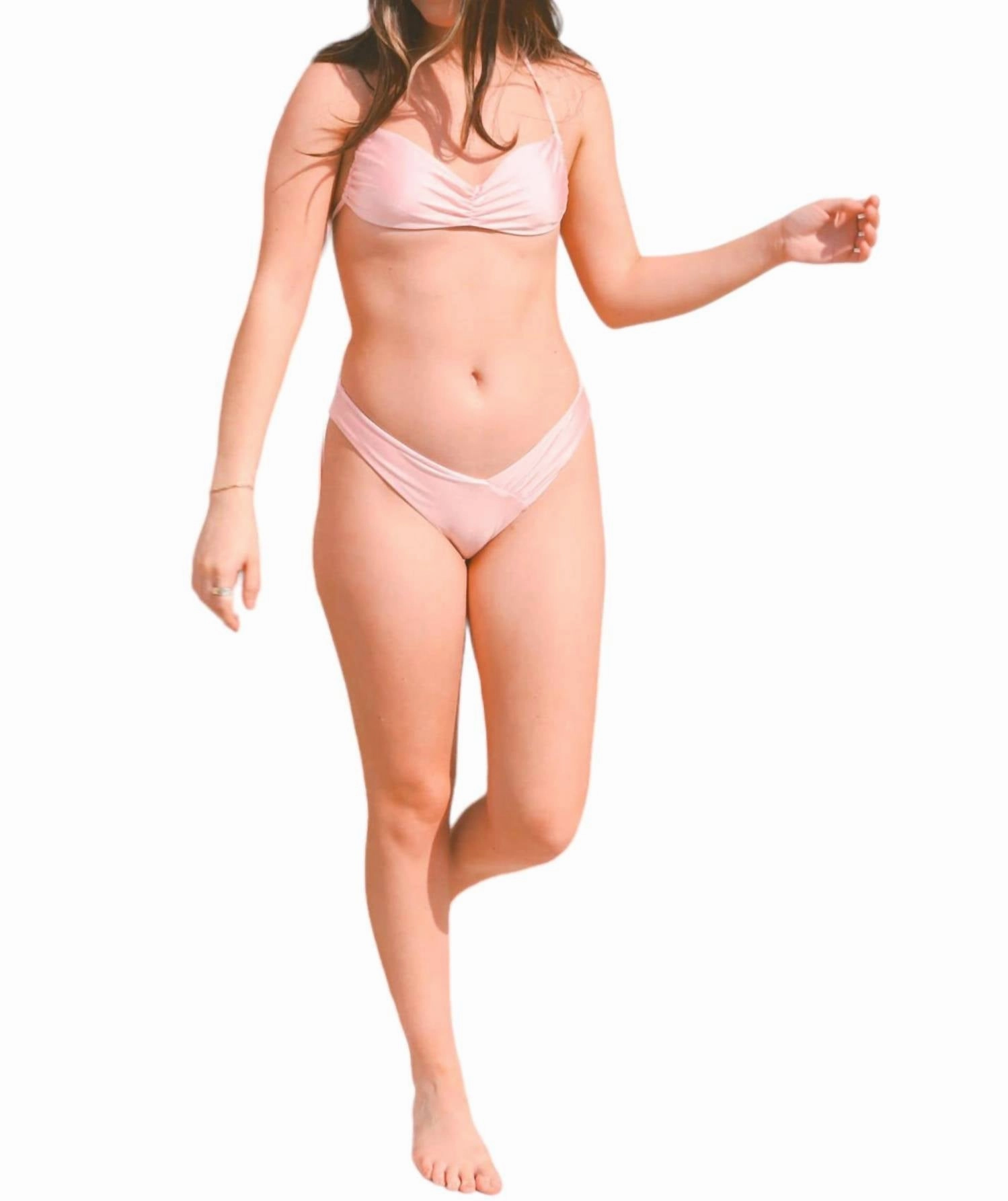 Angel Bikini Bottom In Ballet Slipper Pink