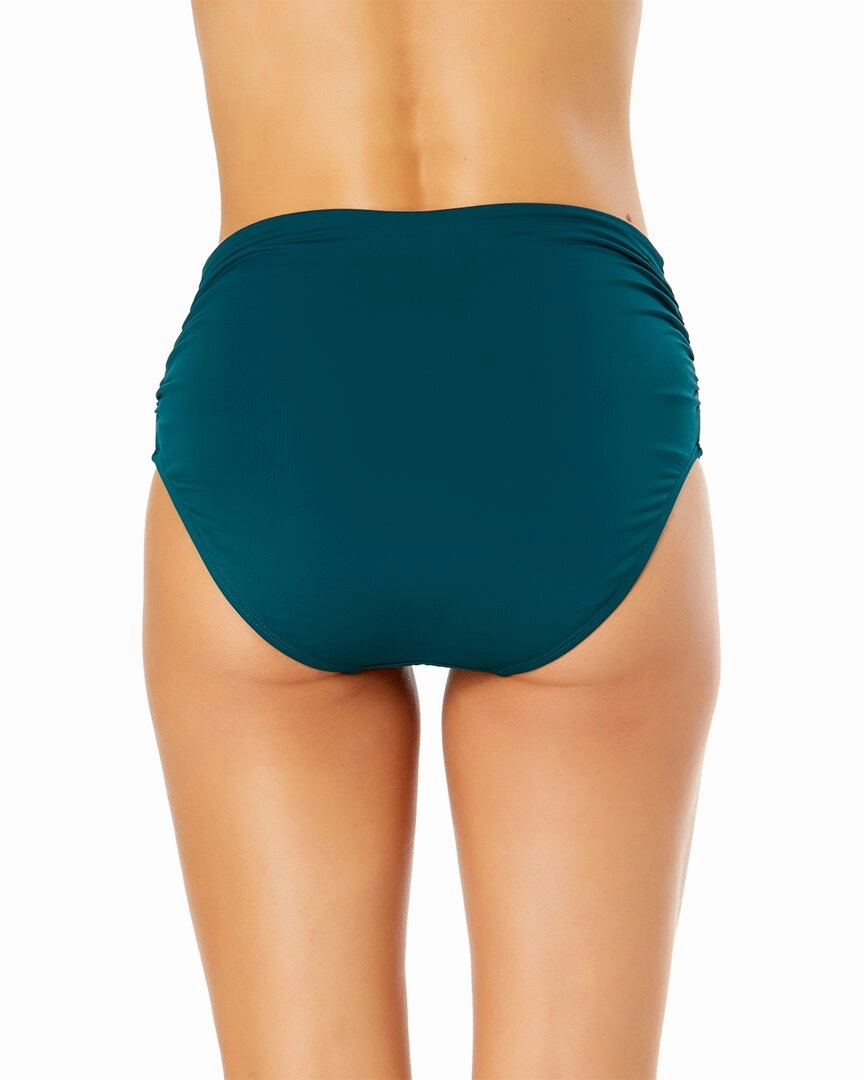 Anne Cole Hi Waist Shirred Bottom