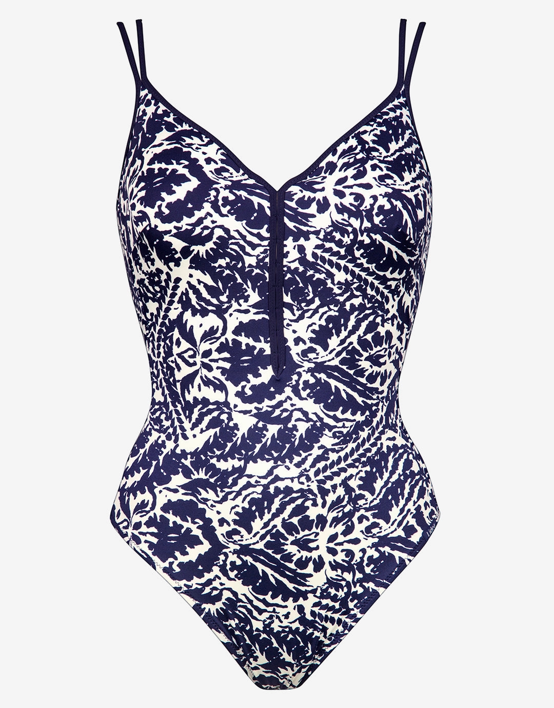 Arabesque Mood Underwired Swimsuit - Canvas Blue