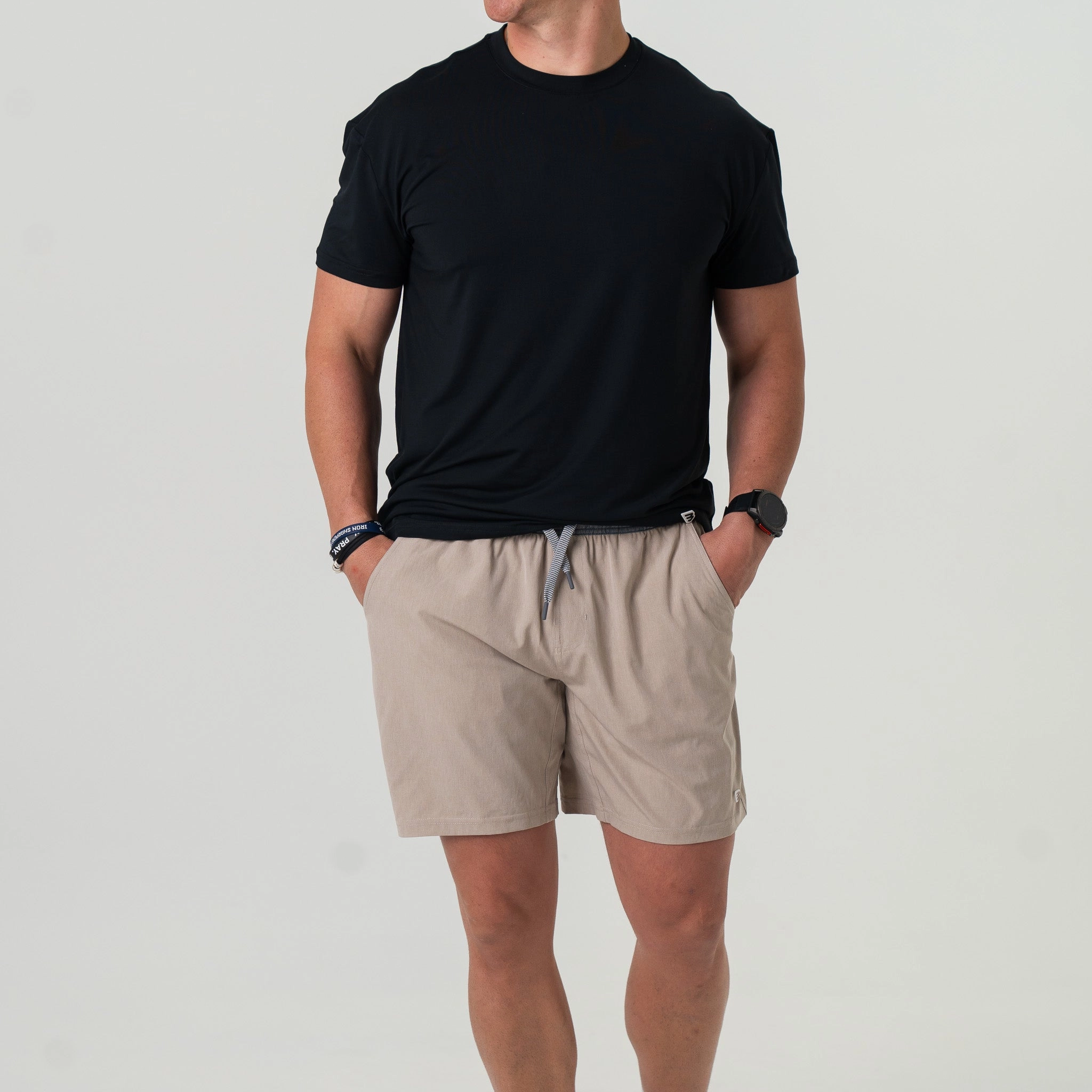 Athletic Short - Heather Khaki - Venado Camo Liner