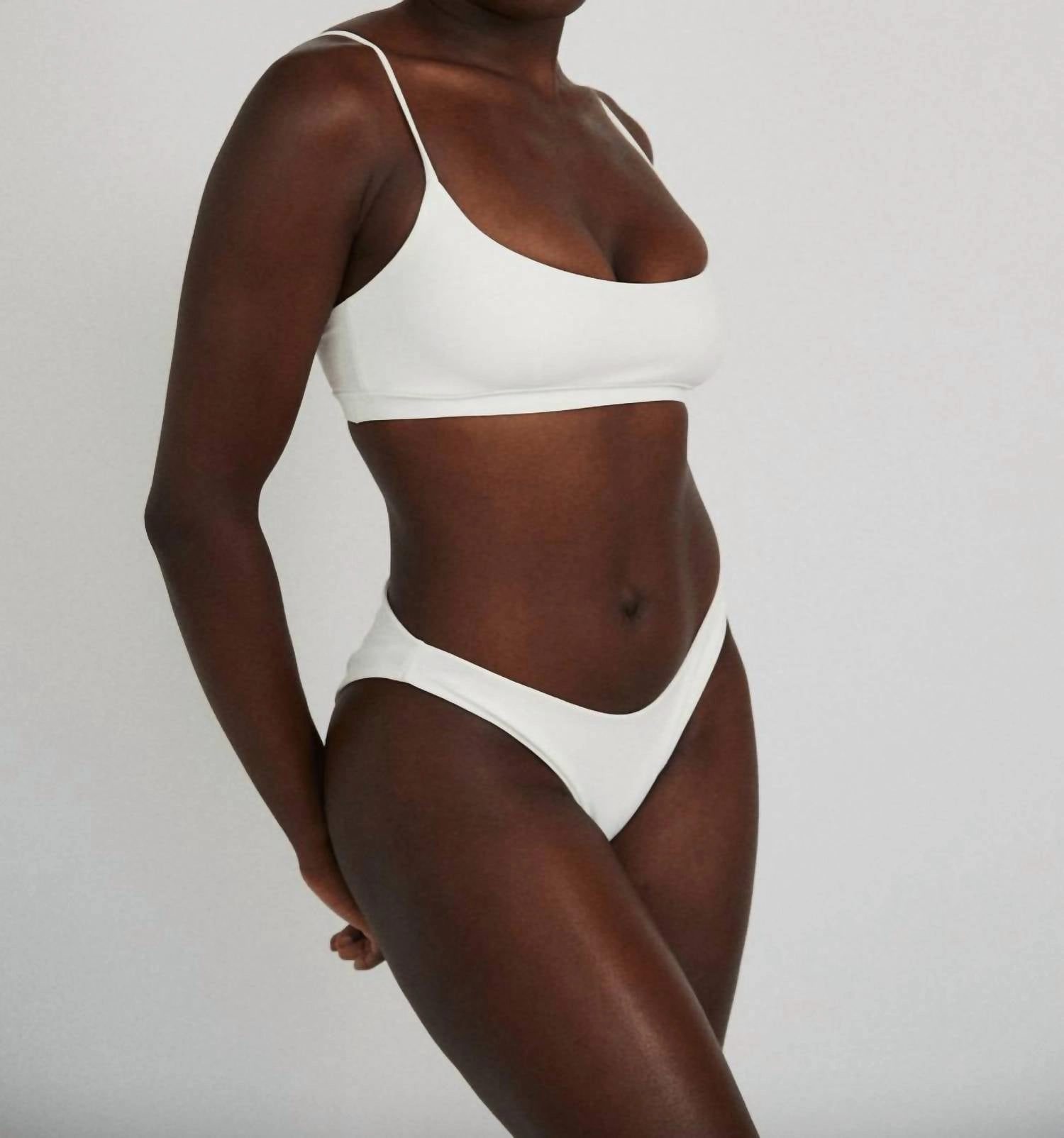 Ava Swim Bottom In Ivory