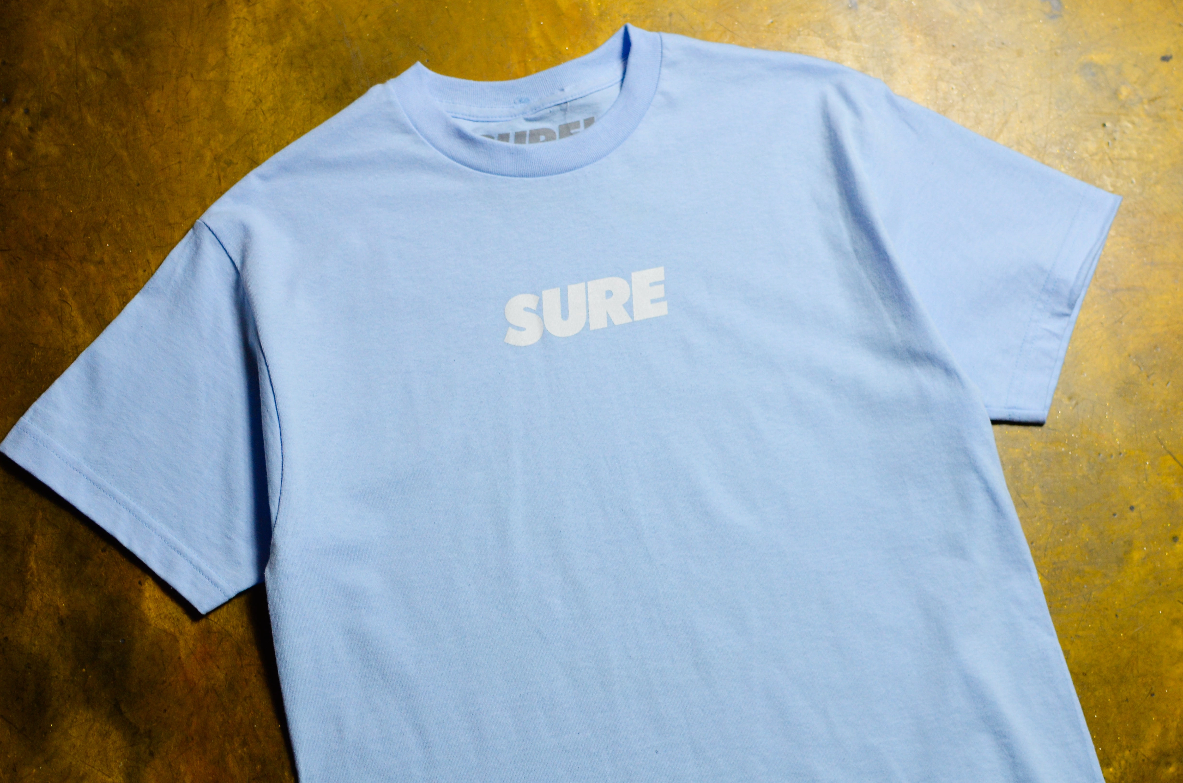 Banner T-Shirt - Powder Blue