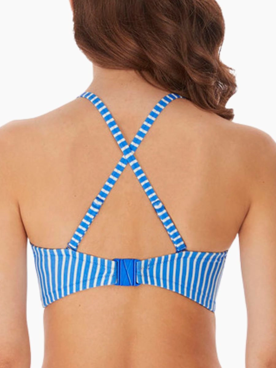 Beach Hut Bandeau Bikini Top - Blue Moon