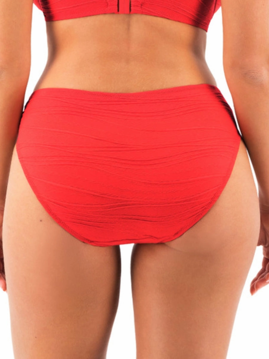 Beach Waves Mid Rise Bikini Brief
