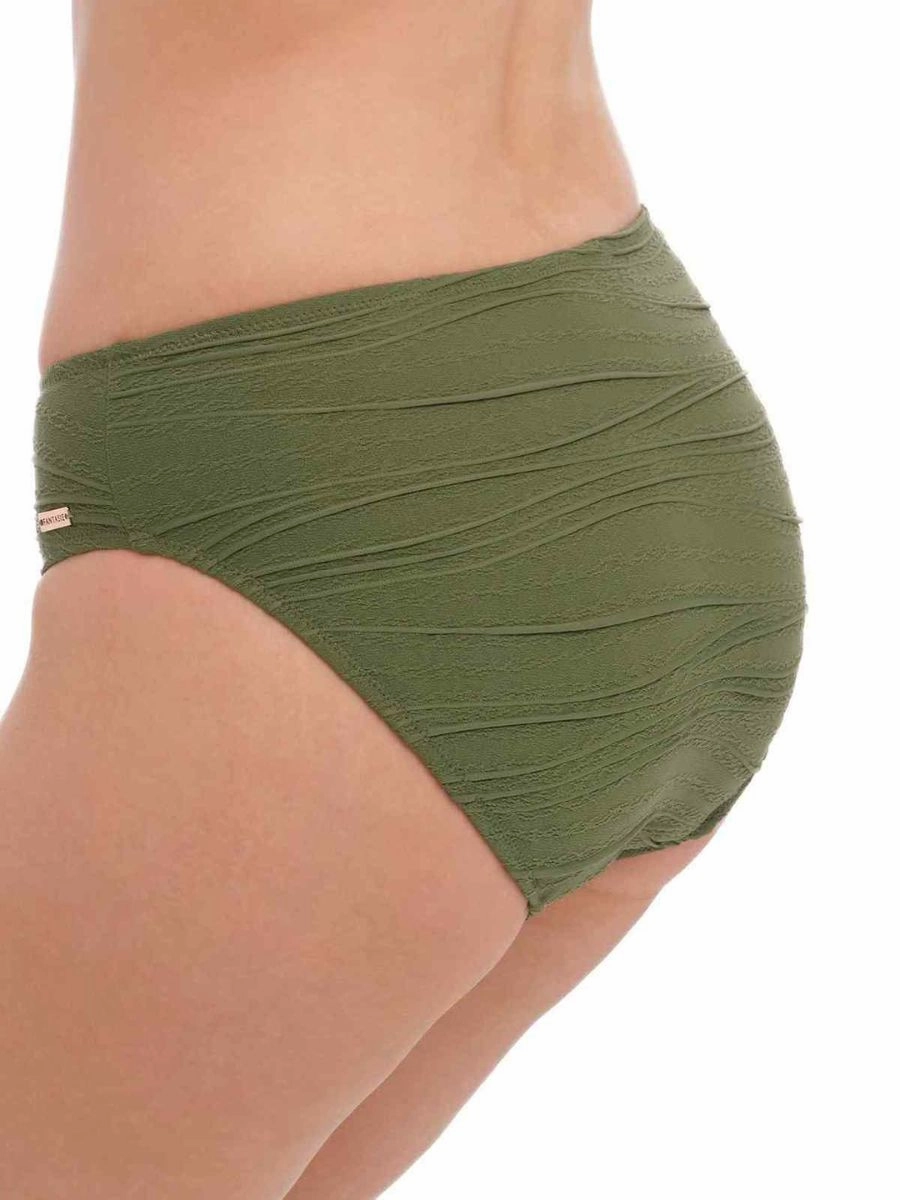 Beach Waves Mid Rise Bikini Brief
