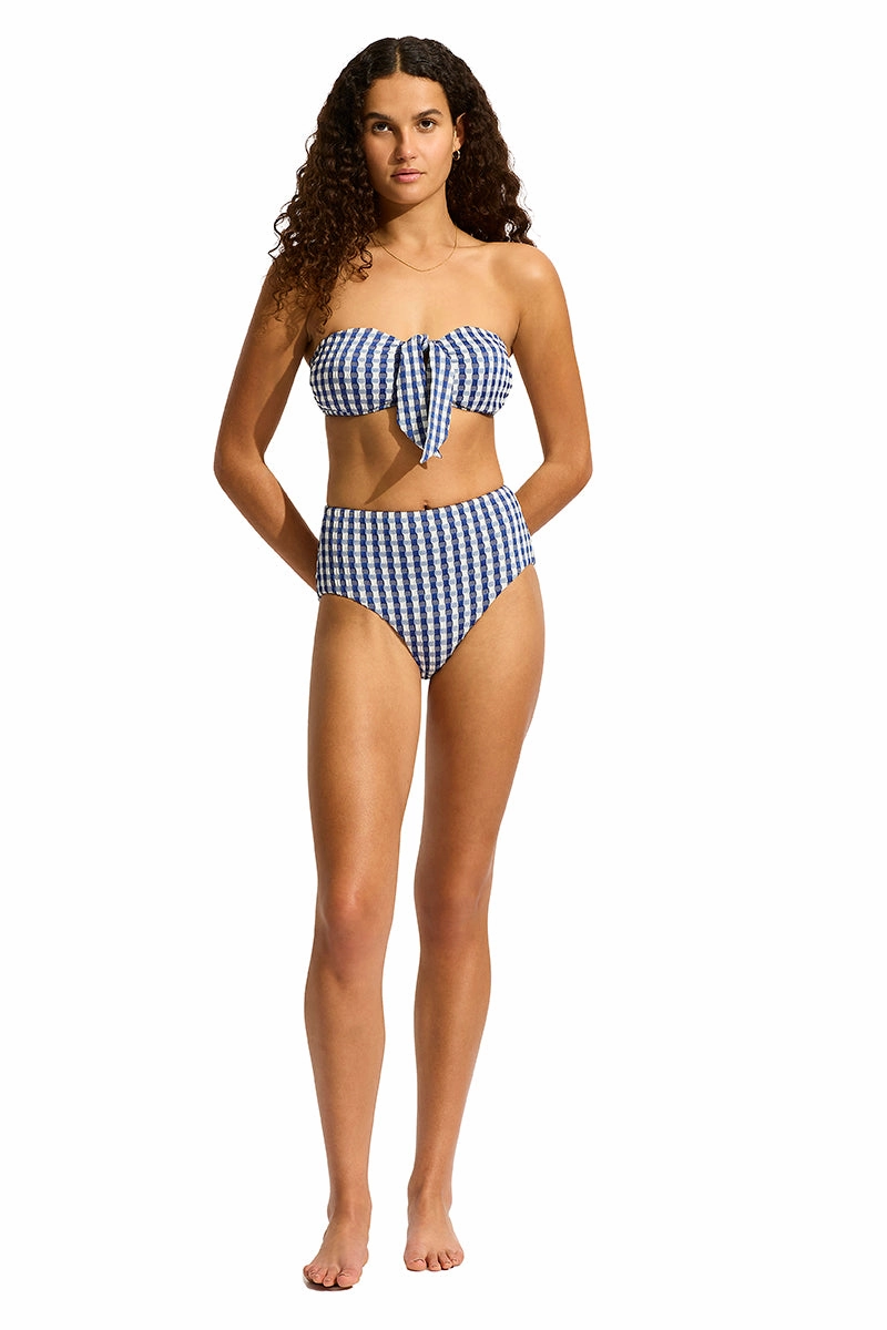 Bella Tie Front Bandeau Bra Top