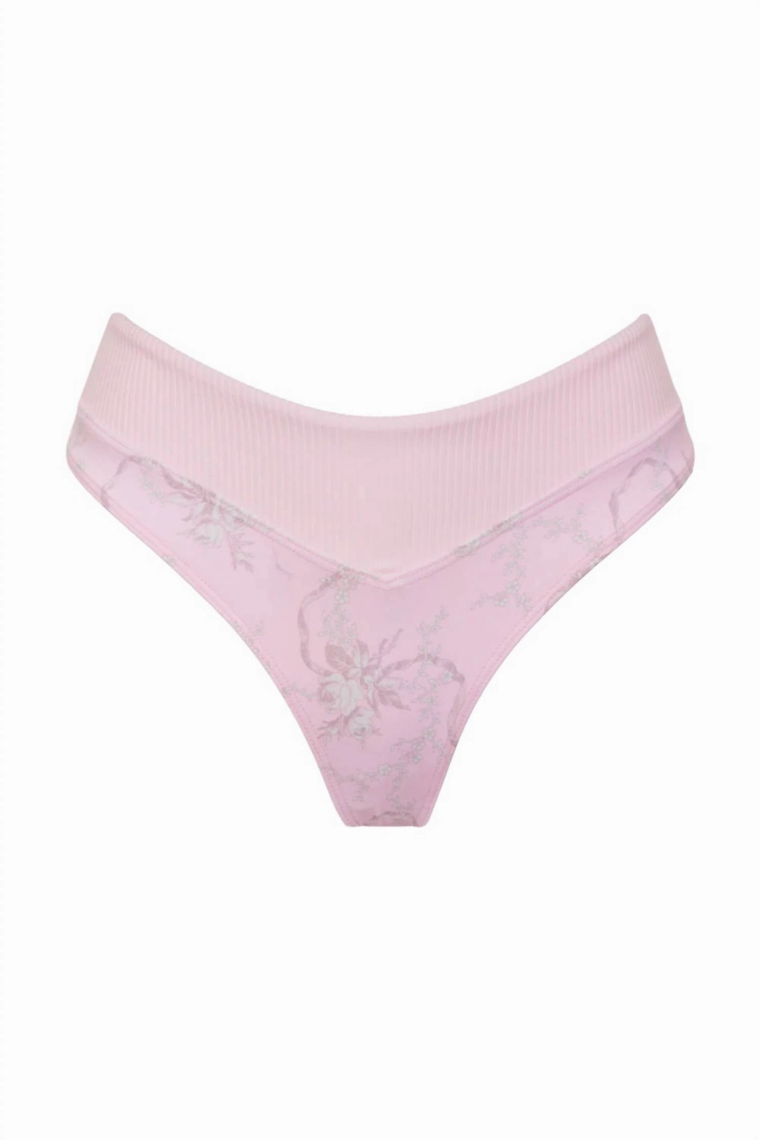 Bellamy Ribbed Bottom In Aurora