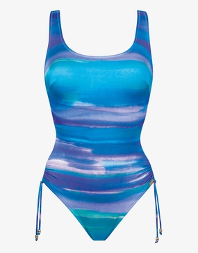 Blue Symphony Inclusive Fit Swimsuit - Aqua Flow