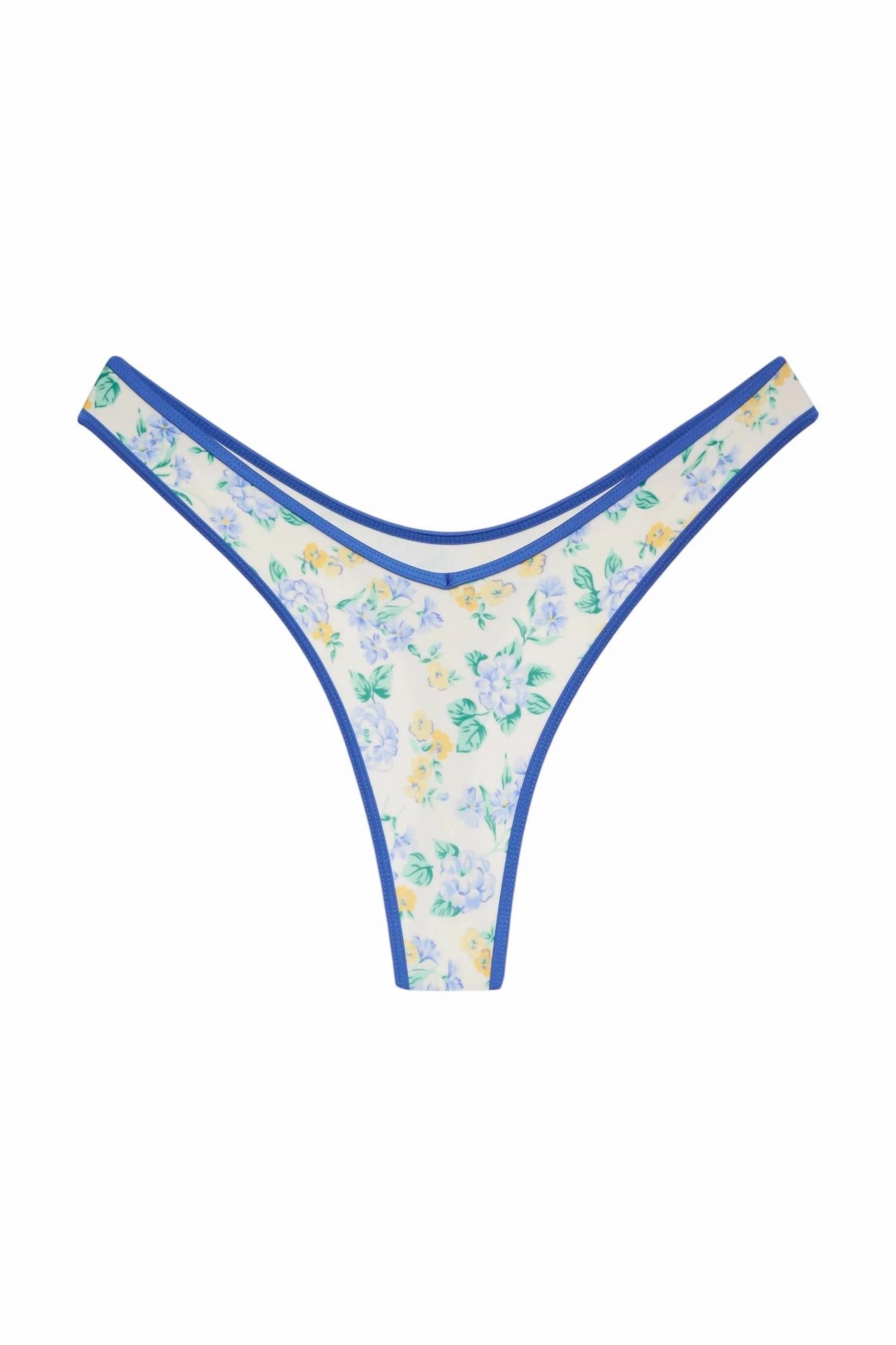 Britttany Bikini Bottom In Coastal Floral