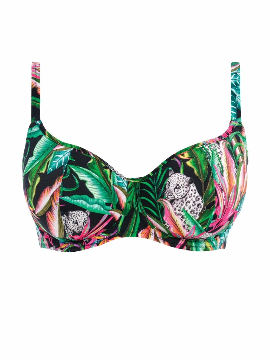 Cala Selva Sweetheart Bikini Top - Jungle