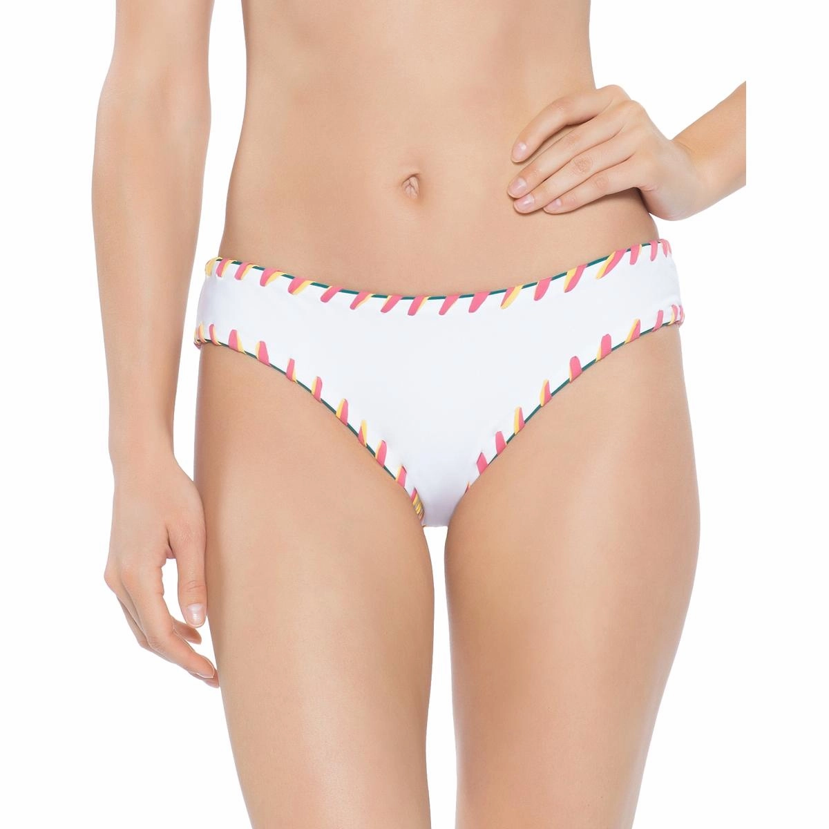 Camille Womens Reversible Low Rise Bikini Swim Bottom