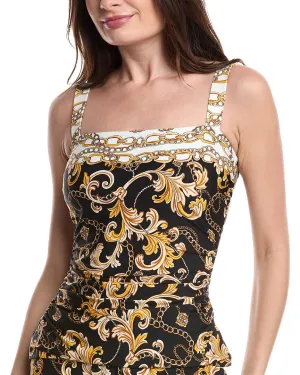 Carmen Marc Valvo 2pc Tankini Set