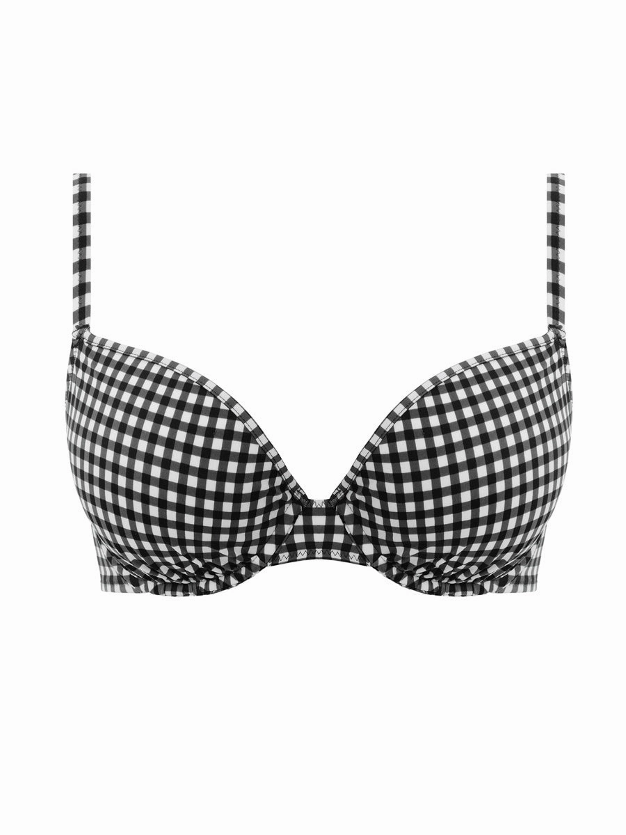 Check In Bikini Top - Monochrome