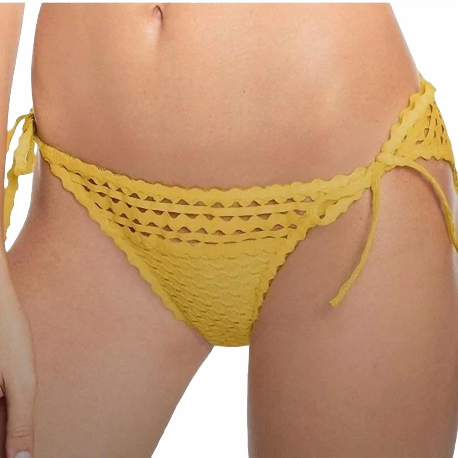 Chira Tie Side Bottom In Sunglow