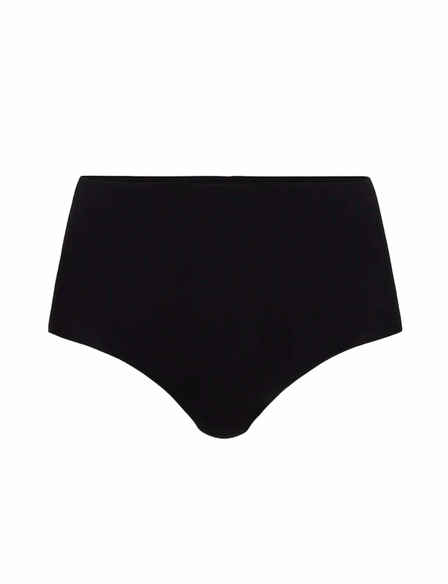 Classic High Rise Bikini Brief In Black