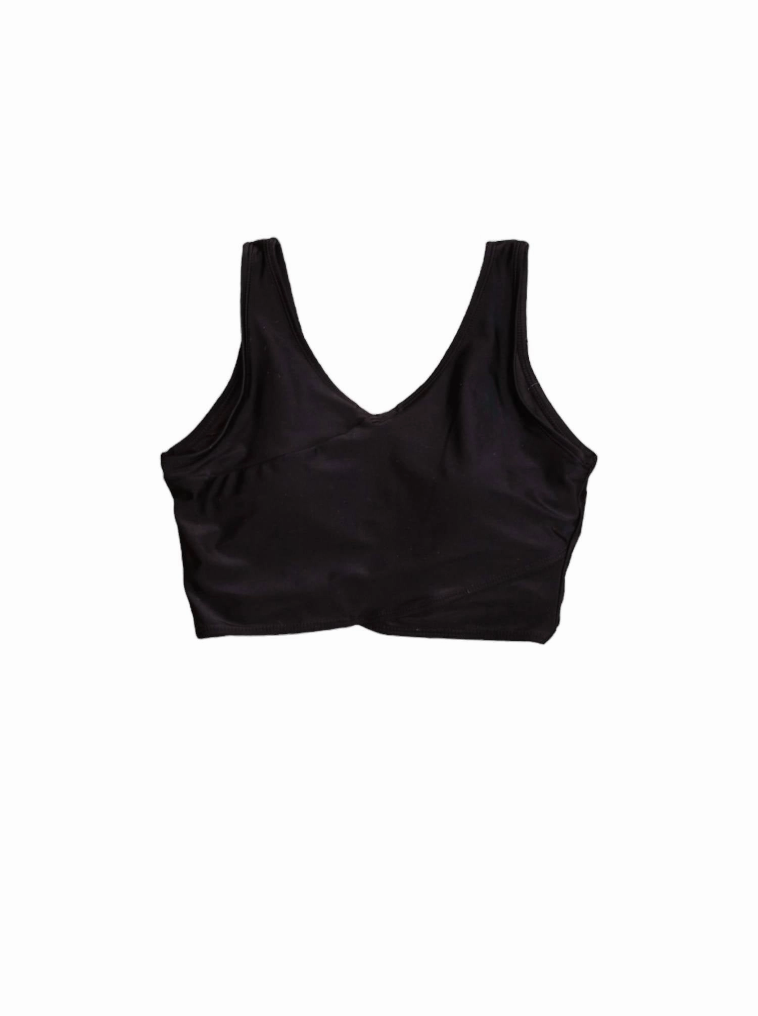 Come Sail Away Swim Top In Black