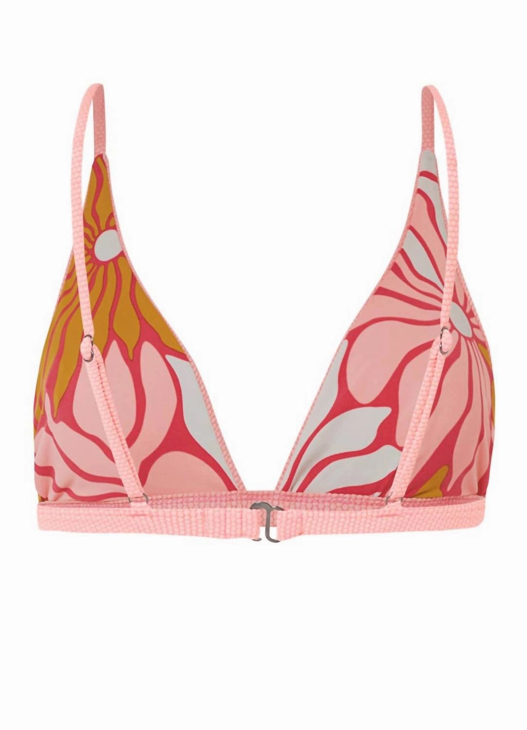 Coral Salmon Ivy Top In Orange
