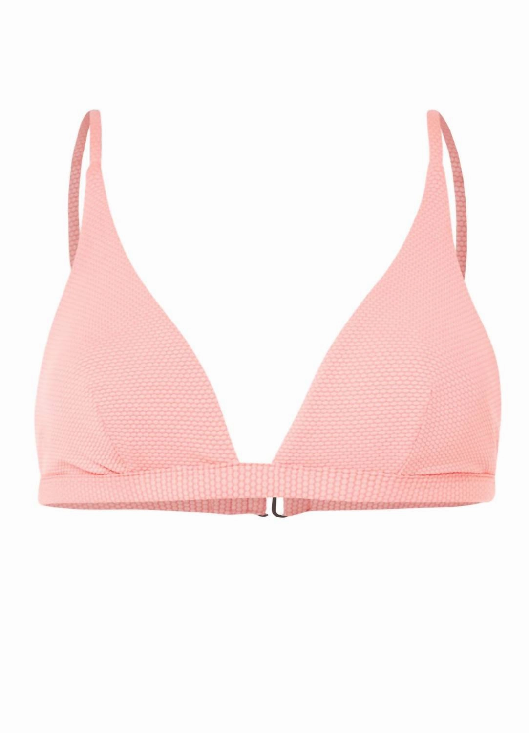 Coral Salmon Ivy Top In Orange
