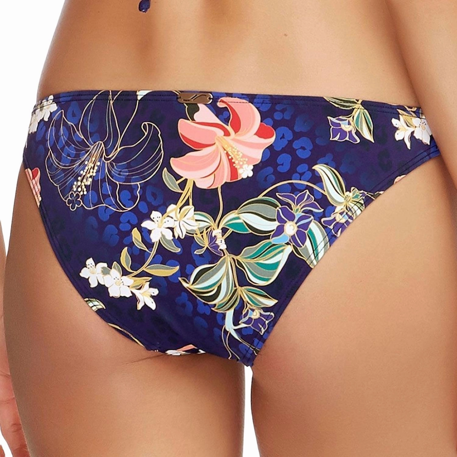 Desert Bloom Mid Bikini In Indg/flm