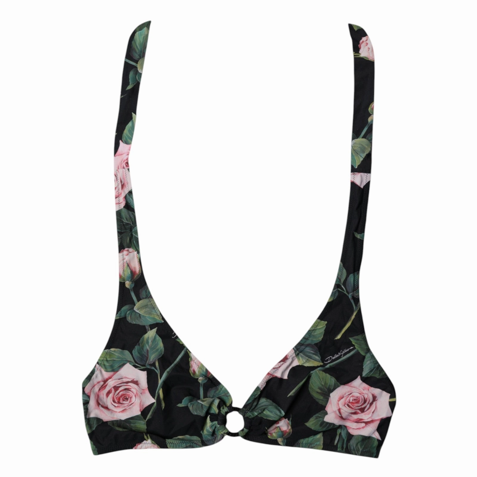 Dolce & Gabbana Lily Halter Beachwear Bikini Top Women's Swimwear (Pre-Owned)
