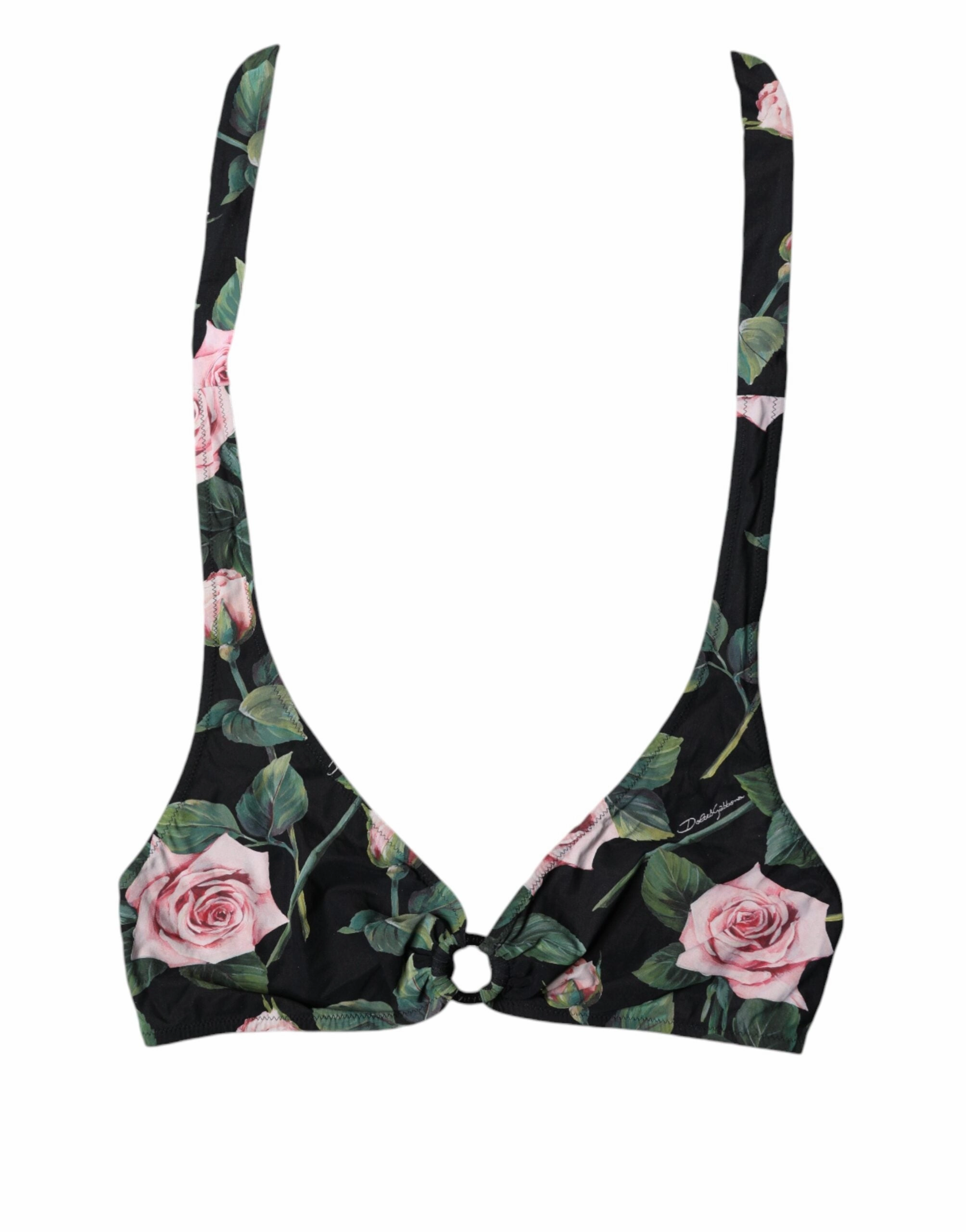 Dolce & Gabbana Lily Halter Beachwear Bikini Top Women's Swimwear (Pre-Owned)
