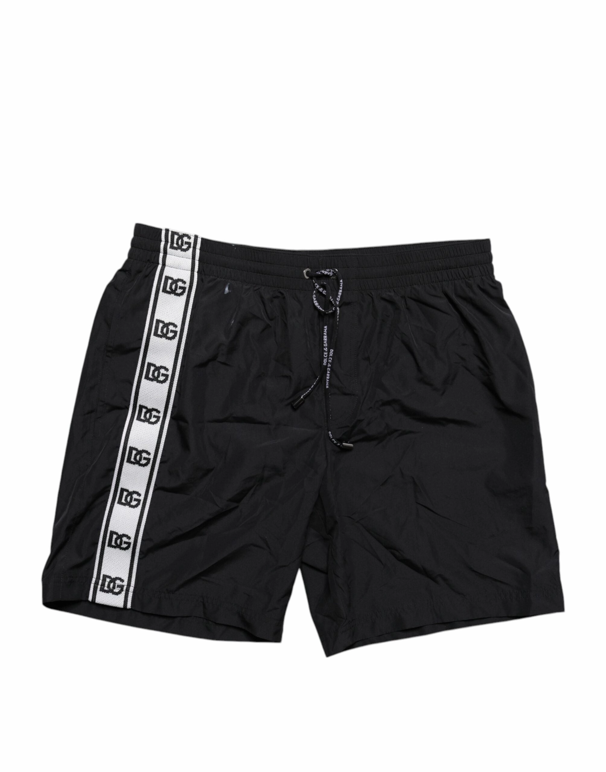 Dolce & Gabbana Logo Polyester Beachwear Shorts Men's Swimwear (Pre-Owned)