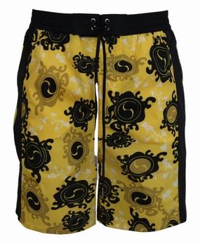 Dsqua   Printed Men Beachwear Shorts Men's Swimwear