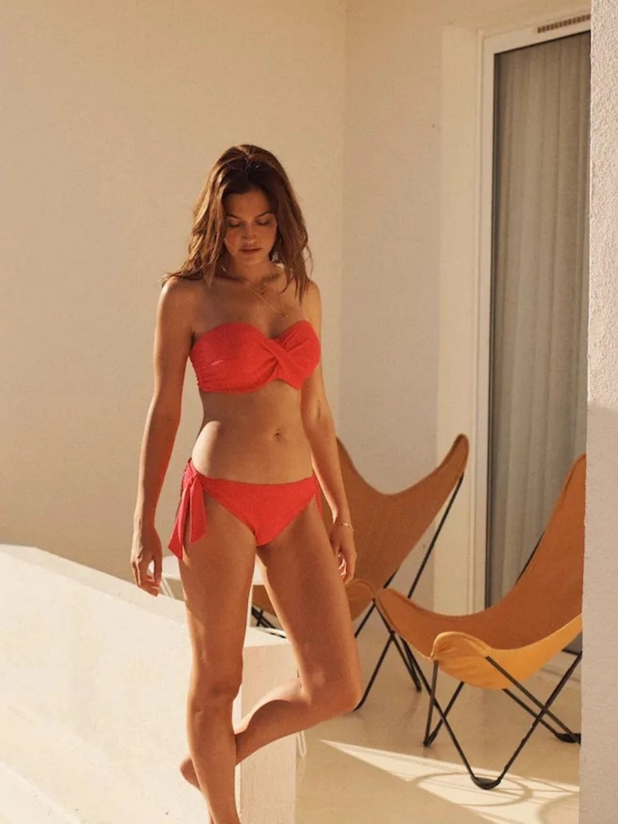 Echo Mock Tie Side Bikini Brief