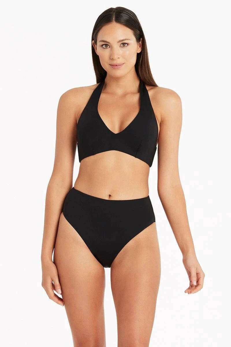 Eco Retro High Waist Pant Black