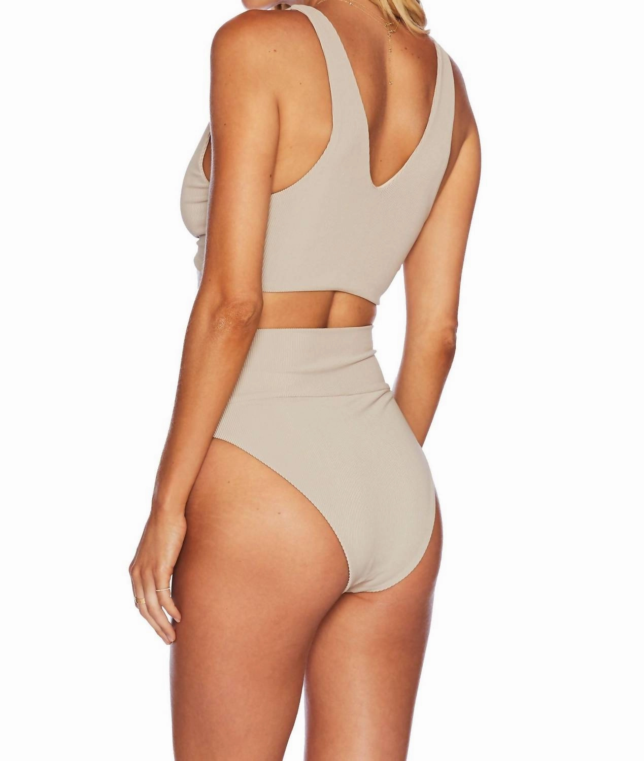 Emma Bikini Bottom In Tan