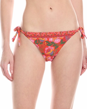 FARM Rio Sunset Macaw Flowers Bikini Bottom
