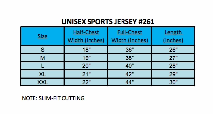 FBT Dri Fit Sports Wear Jersey #261 -