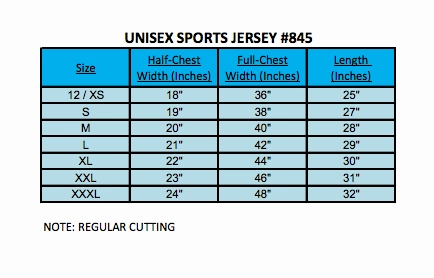 FBT Dri Fit Sports Wear Jersey #845 -