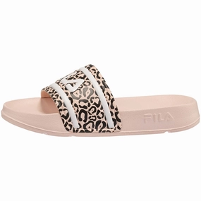 Fila Morro Bay Slippers Peach Whip Black