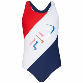 Fila Seia Medieval Blue/True Red/Bright White Sporty Swimsuit