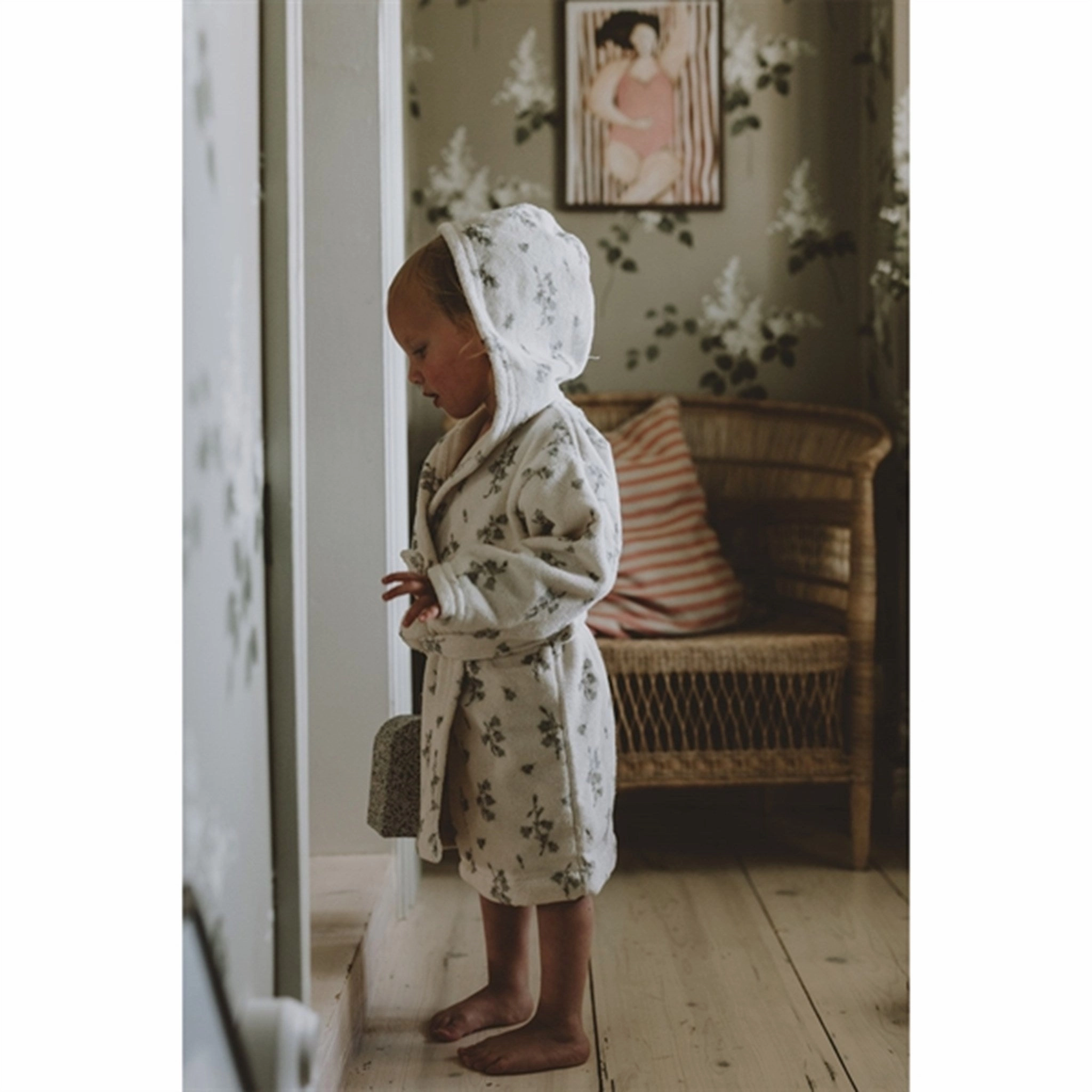 Garbo&Friends Terry Bath Robe Bluebell