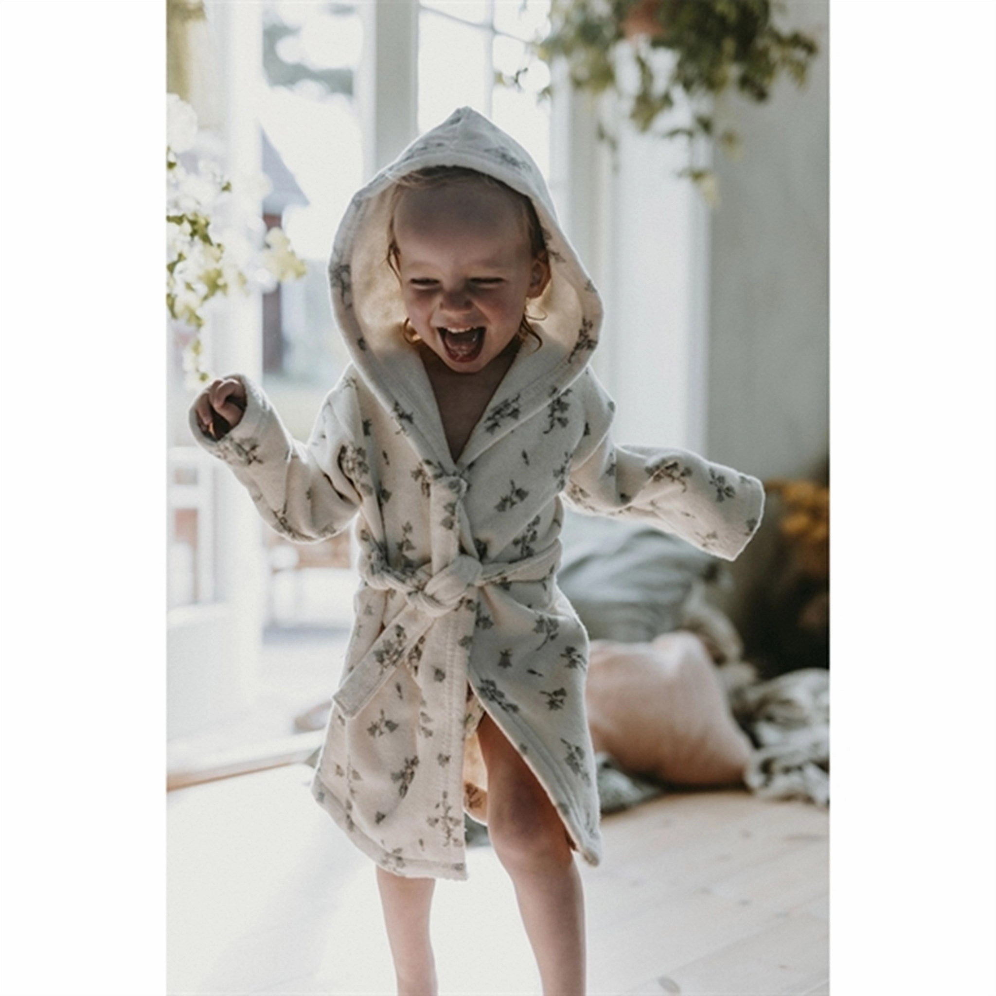 Garbo&Friends Terry Bath Robe Bluebell