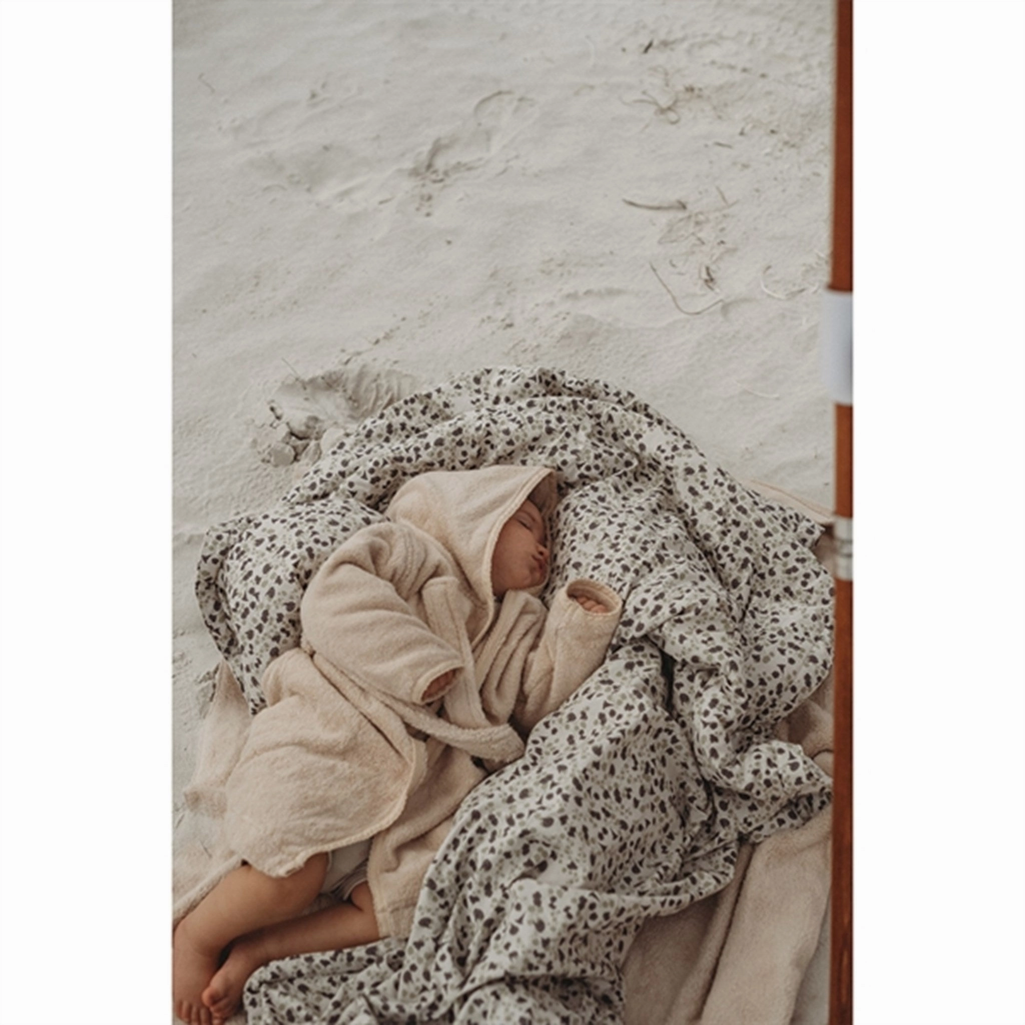 Garbo&Friends Terry Bath Robe Sand