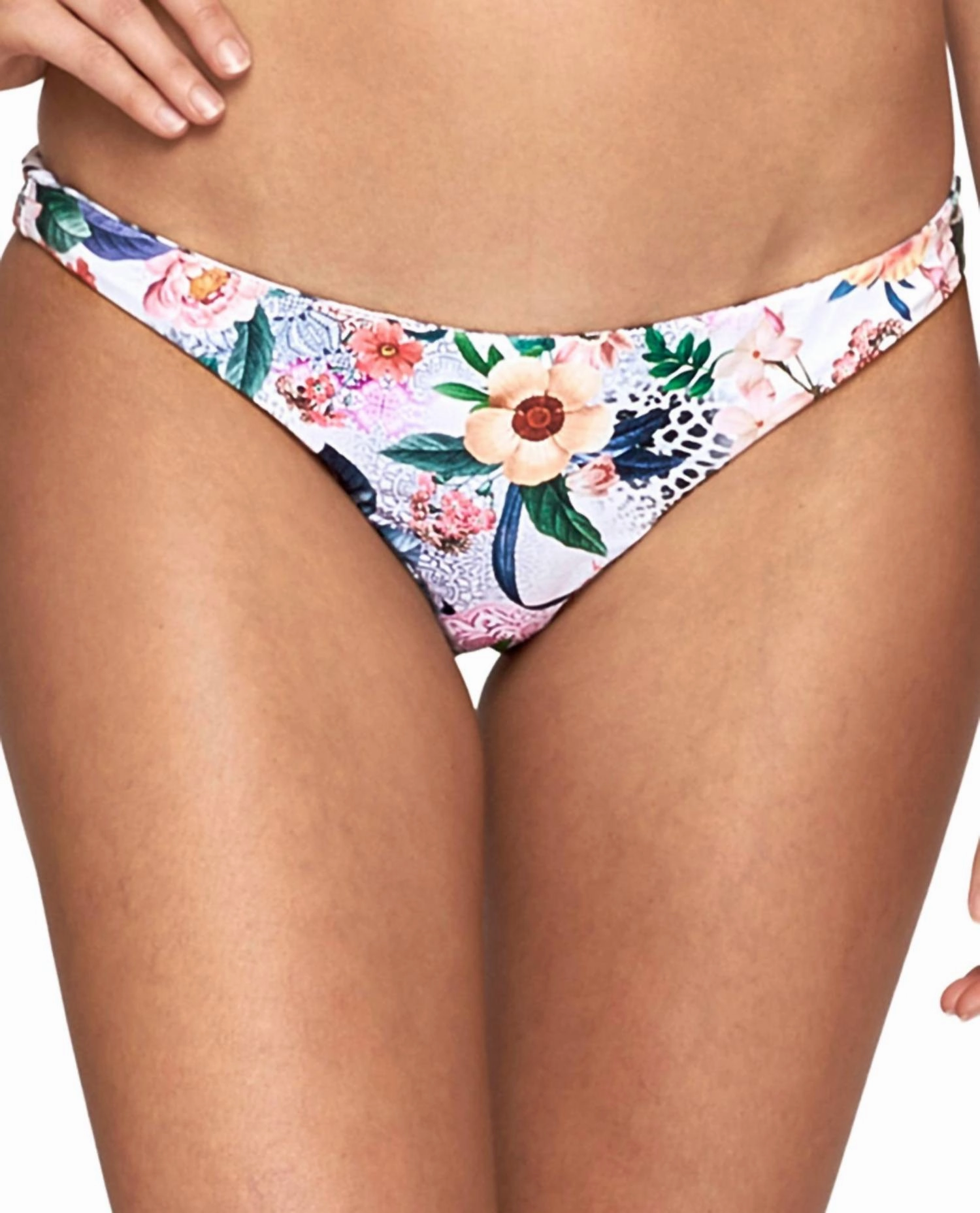 Gypsy Reversible Cheeky Hipster Bikini Bottom In Femme Floral