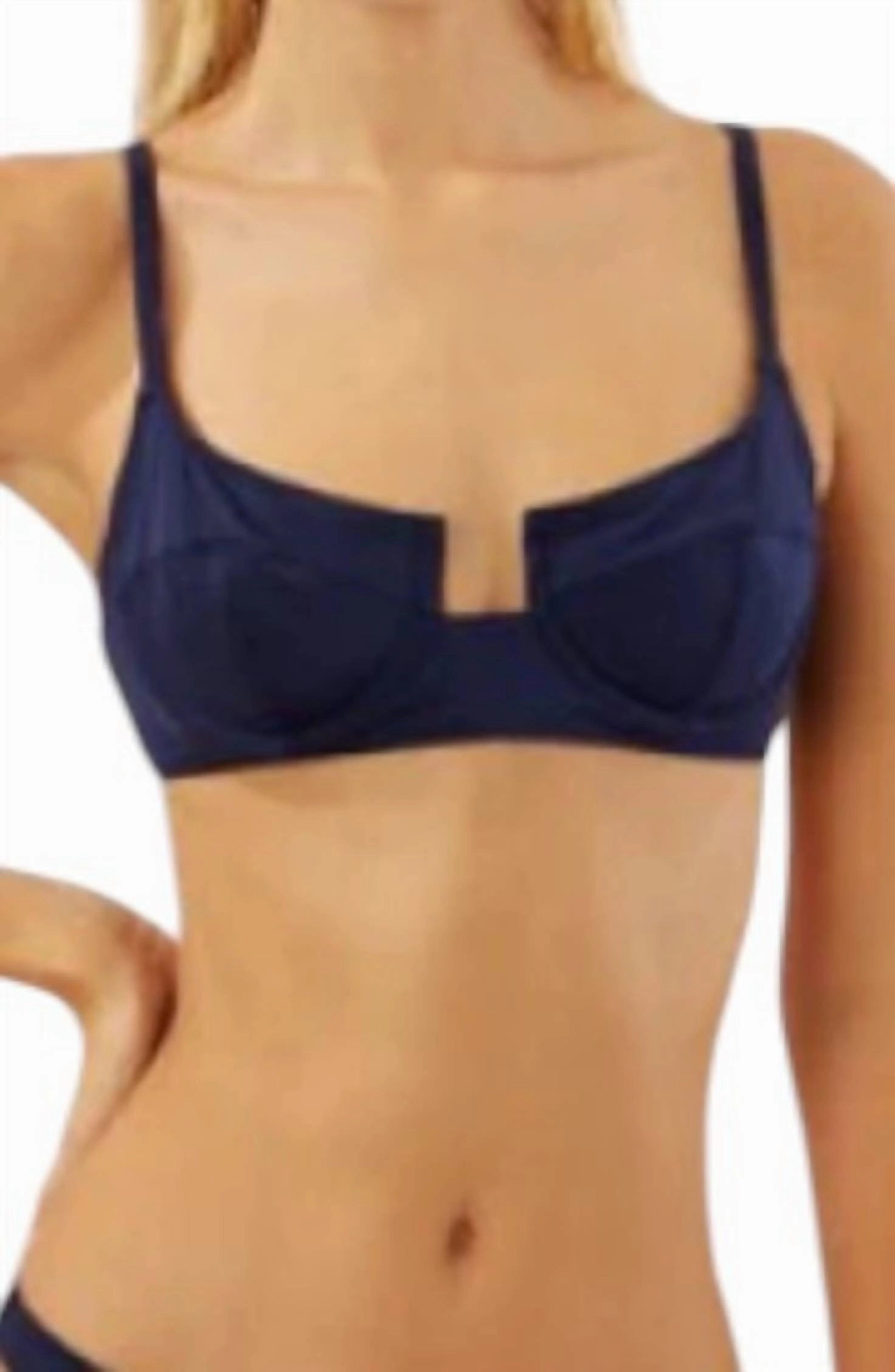 Harley Bikini Top In Blu Scuro Matte
