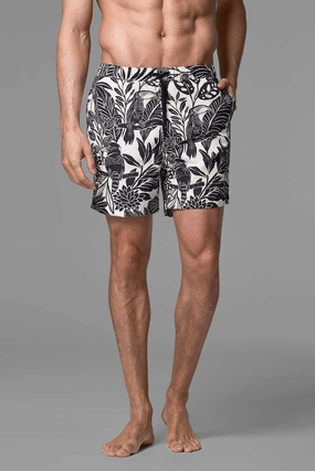 Harrison - Mens 5.5" Inseam Swim Trunk | Moonlit Tropics