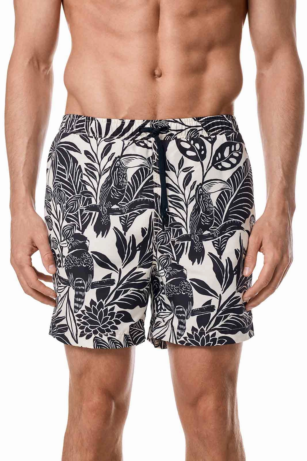 Harrison - Mens 5.5" Inseam Swim Trunk | Moonlit Tropics