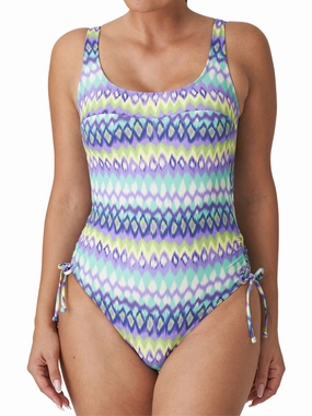 Holiday Swimsuit With Removable Pads - Mezcalita Blue