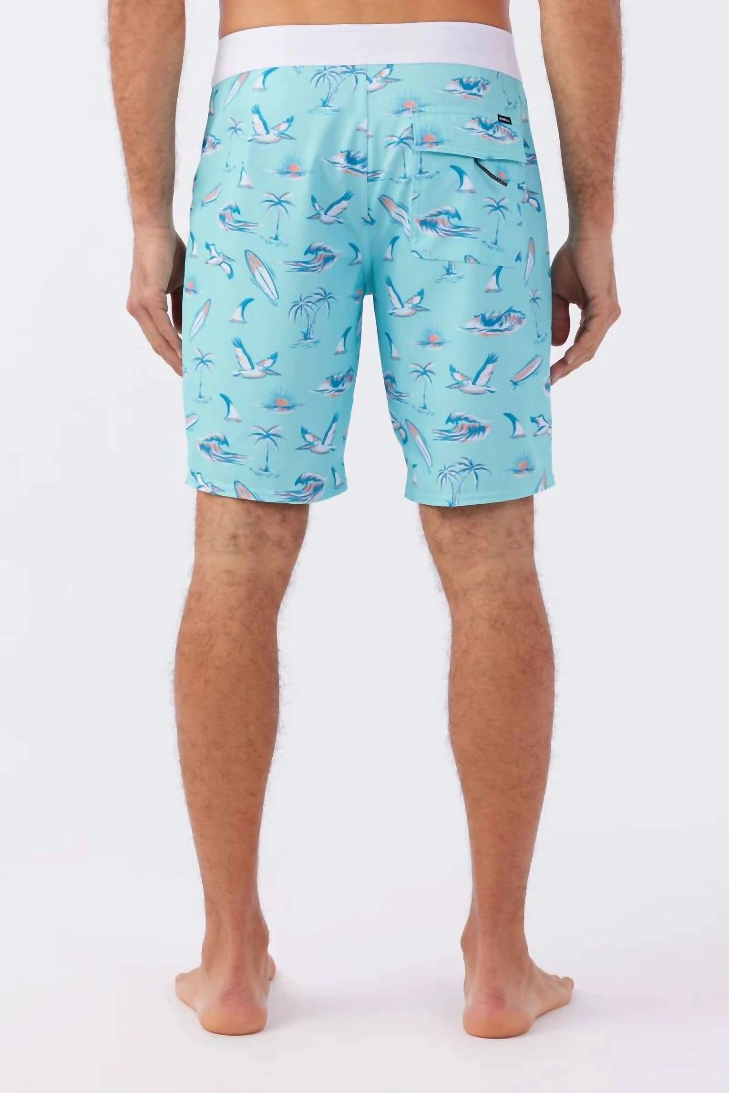 Hyperfreak Mysto Boardies In Turquoise