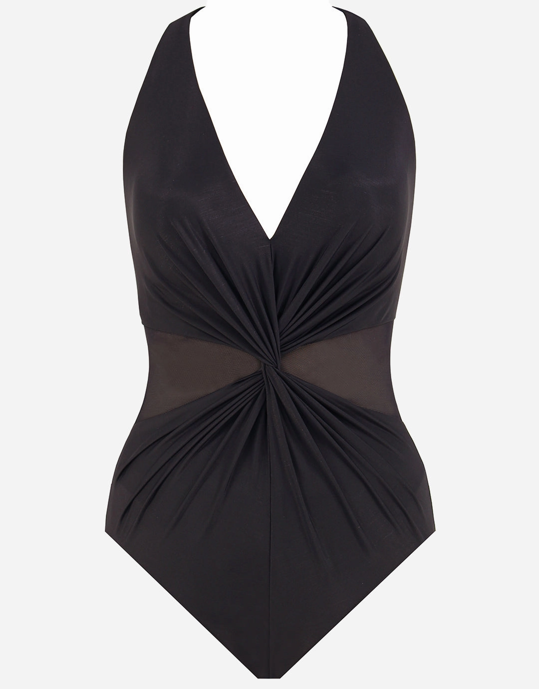 Illusionist Wrapture Swimsuit - Black
