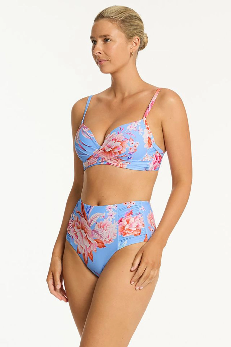Indochine Cross Front Moulded U/W Bra Top