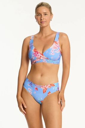 Indochine Cross Front Multifit Bra Top