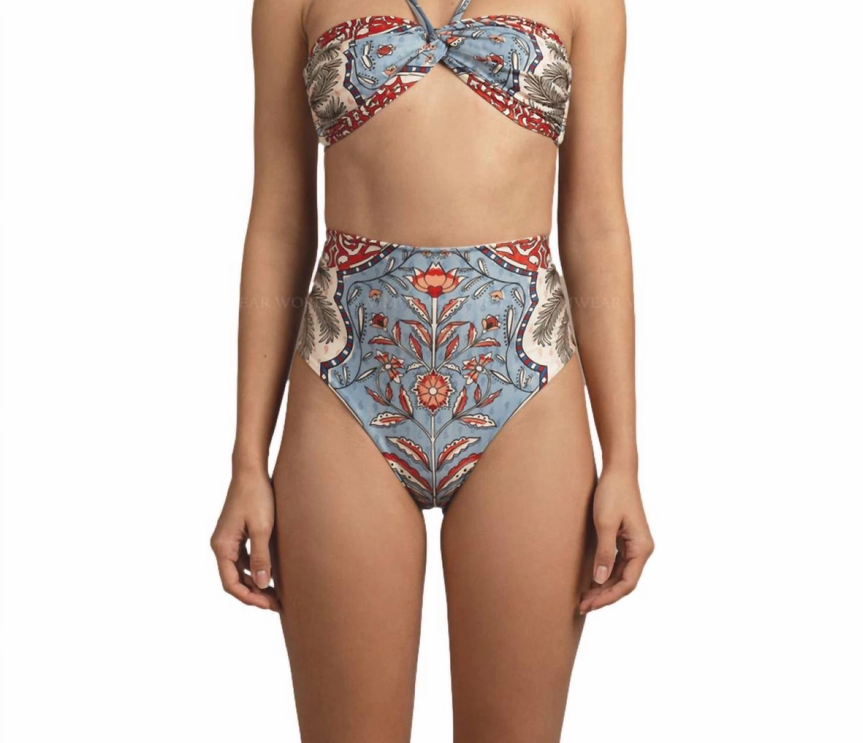 Irati Bikini Top In Pampa