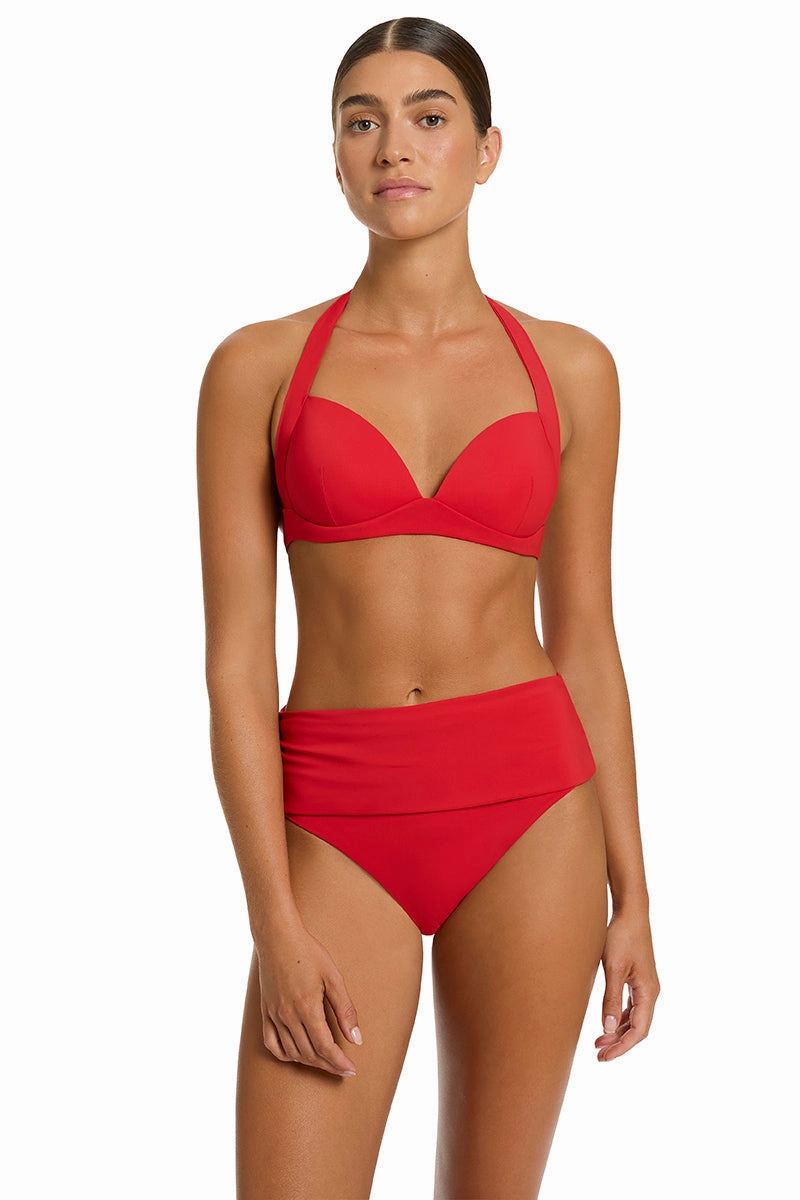 Jetset Fold Down Pant Rosso